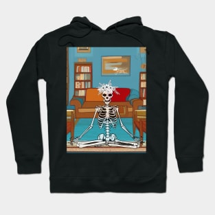 Namaste Skeleton Hoodie